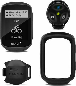 Cyklistická elektronika Garmin Edge 130 Plus MTB Bundle Bluetooth-ANT+ Cyklistická elektronika - 1