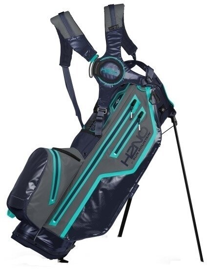 Golf torba Stand Bag Sun Mountain H2NO Lite Navy/Gunmetal/Teal Golf torba Stand Bag
