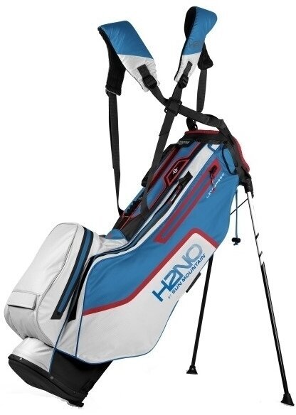 Golf Bag Sun Mountain H2NO Lite Speed Black/White/Skydive/Red Golf Bag
