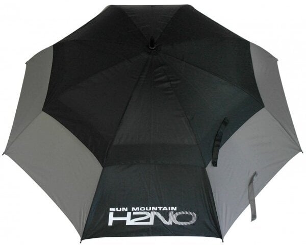 Regenschirm Sun Mountain UV H2NO Umbrella Black/Grey