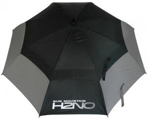 Deštníky Sun Mountain UV H2NO Deštníky Black/Grey