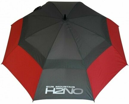 Deštníky Sun Mountain UV H2NO Umbrella Steel/Red - 1