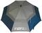 Deštníky Sun Mountain UV H2NO Umbrella Navy/Grey