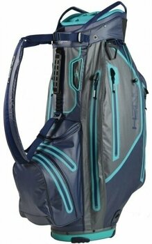 Cart Bag Sun Mountain H2NO Elite Navy/Gunmetal/Teal Cart Bag - 1