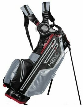 Golf Bag Sun Mountain H2NO 14 Black/Nickel/Red Golf Bag - 1