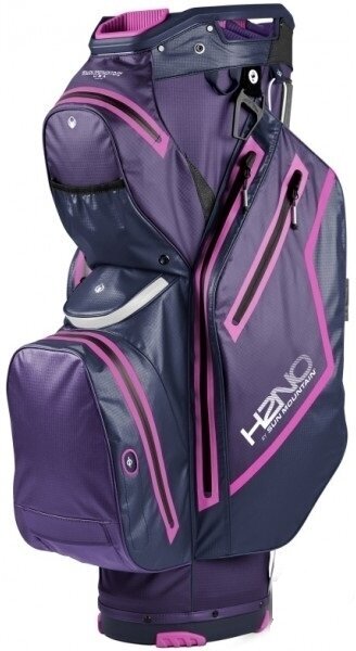Golf torba Cart Bag Sun Mountain H2NO Staff Purple/Navy/Fuchsia Golf torba Cart Bag