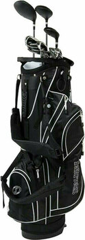 Golf Set Spalding True Black Set Mens Right Hand Graphite/Steel Stand Bag - 1