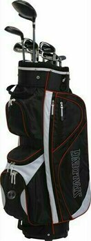 Set golf Spalding True Black kit donna destro grafite Cart Bag - 1