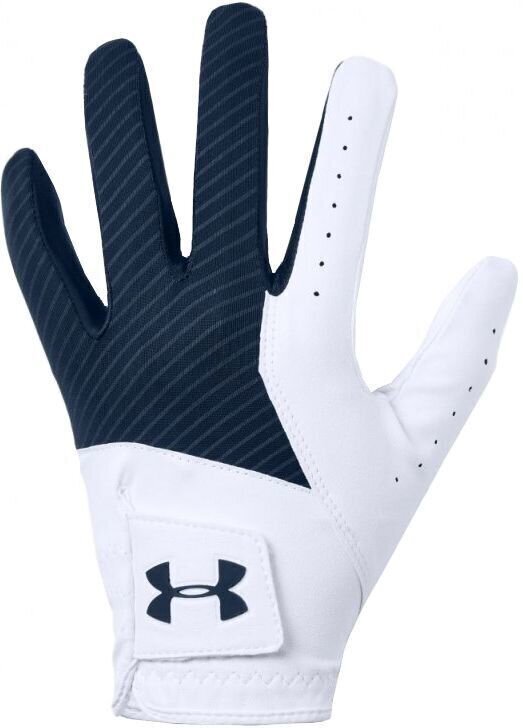 Rokavice Under Armour Medal Mens Golf Glove White/Navy Left Hand for Right Handed Golfers XL