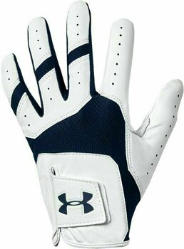 Handschuhe Under Armour Iso-Chill Mens Golf Glove White/Navy Left Hand for Right Handed Golfers XL - 1