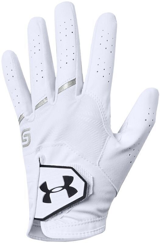 guanti Under Armour Coolswitch Junior Golf Glove White Left Hand for Right Handed Golfers M