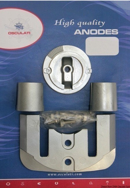 Boot Anode Osculati Anode Kit Mercruiser Bravo I - Magnesium