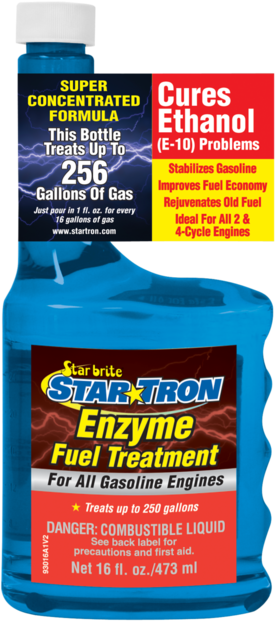 Additif essence bateau Startron Enzyme Fuel Treatment Additif essence bateau L'essence 473 ml
