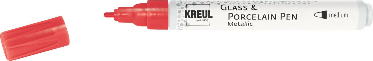Žymeklis Kreul Metallic 'M' Pastāvīgais marķieris Red 1 vnt