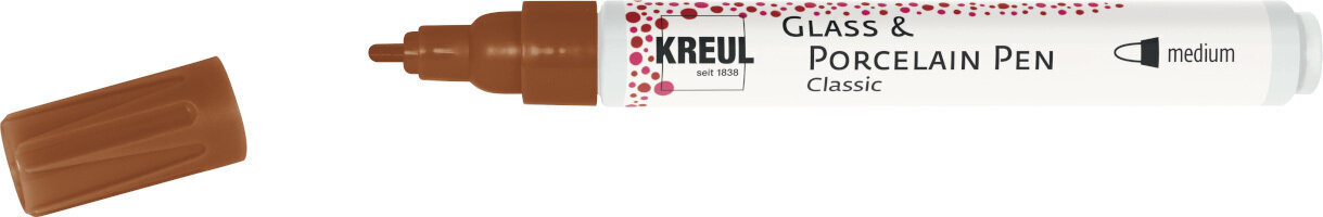Marker
 Kreul Classic 'M' Marker pentru sticlă și porțelan Cognac