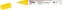 Marqueur Kreul Classic 'M' Marqueur pour verre et porcelaine Signal Yellow