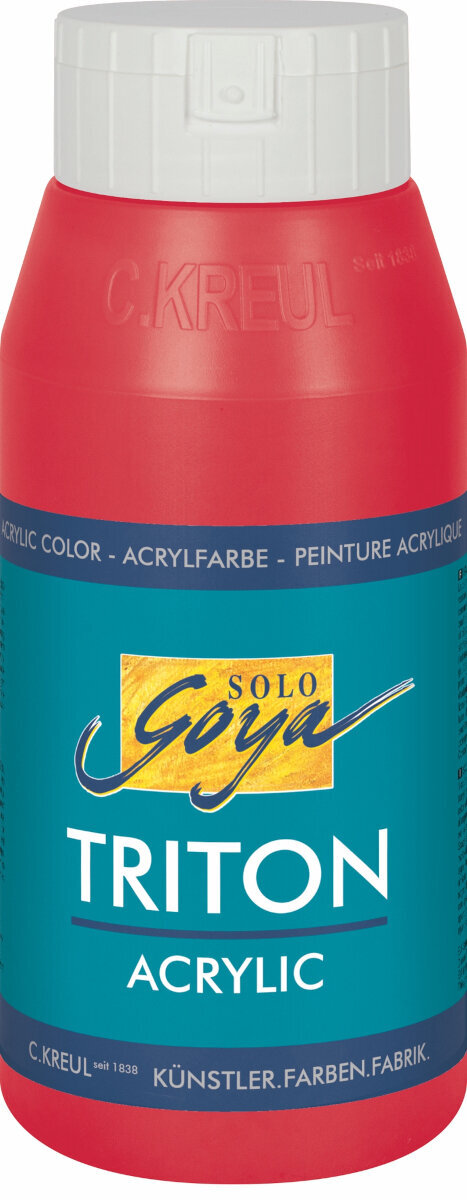 Pintura acrílica Kreul Solo Goya Acrylic Paint 750 ml Wine Red