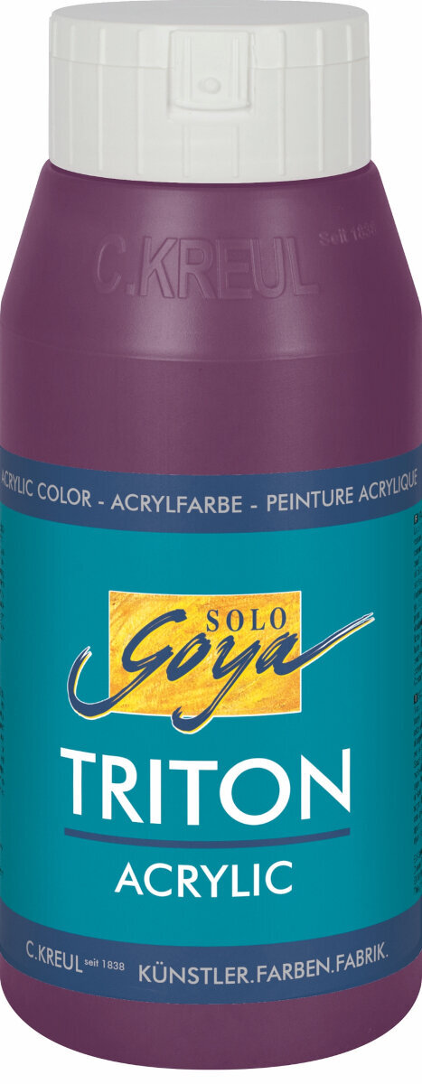 Tinta acrílica Kreul Solo Goya Tinta acrílica 750 ml Aubergine