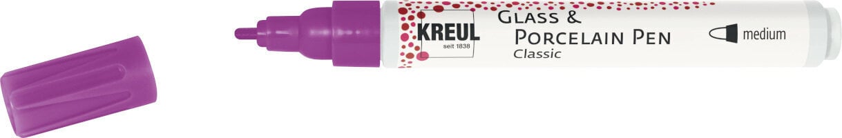Marcador Kreul Classic 'M' Glass and Porcelain Marker Lilac 1 un.