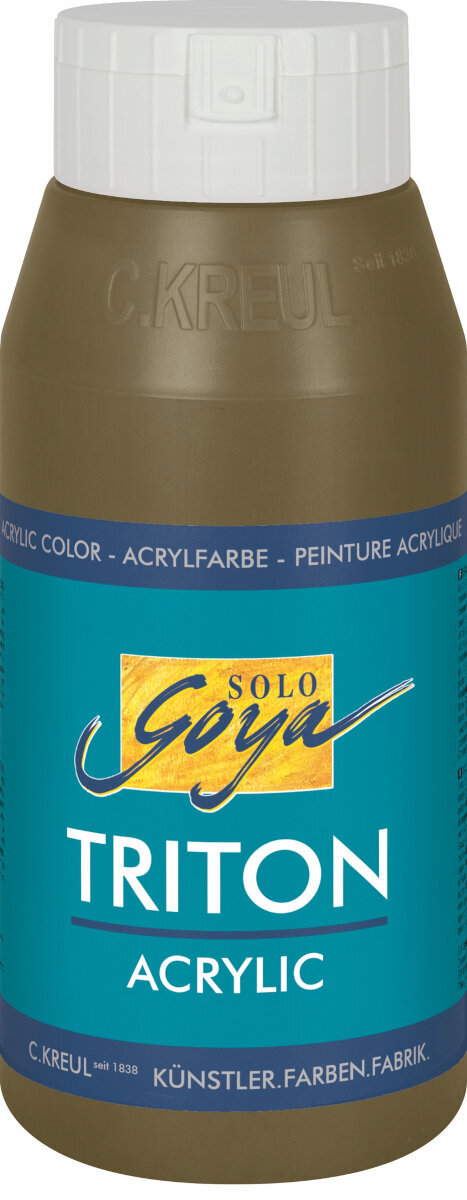 Culoare acrilică Kreul Solo Goya Vopsea acrilică 750 ml Green Umber