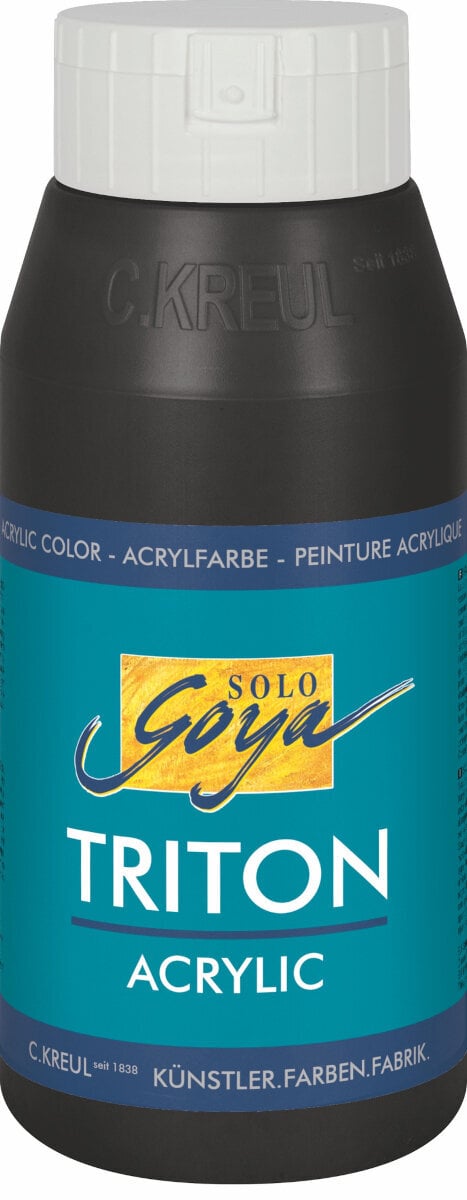 Acrylic Paint Kreul Solo Goya Acrylic Paint 750 ml Black