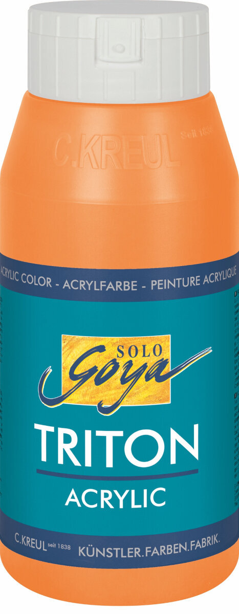 Akrilna barva Kreul Solo Goya Akrilna barva 750 ml Genuine Orange