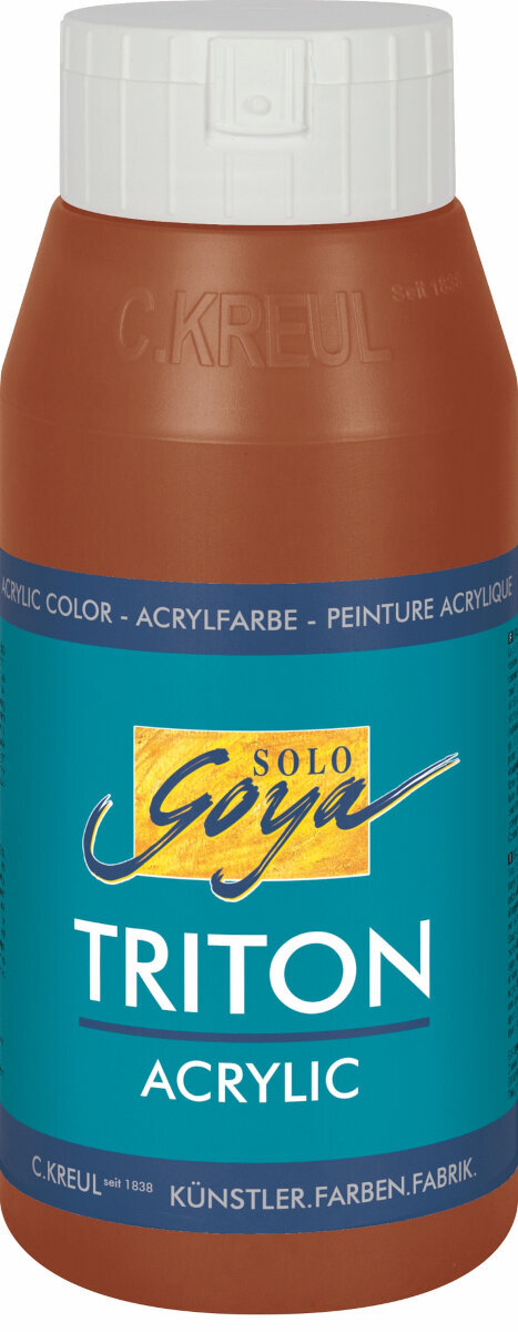 Akrylová barva Kreul Solo Goya Triton Akrylová barva Dark Oxide Brown 750 ml 1 ks