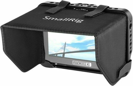Capa protetora para monitores de vídeo SmallRig Monitor Cage w Sunhood F SmallHD 5″ Monitor Hood - 1