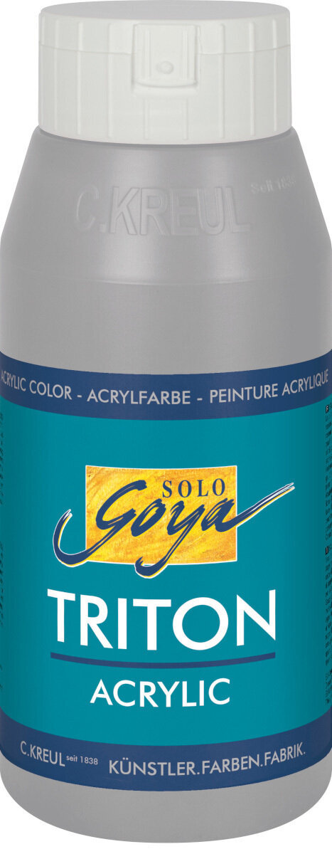 Acrylfarbe Kreul Solo Goya Triton Acrylfarbe Neutral Grey 750 ml 1 Stck