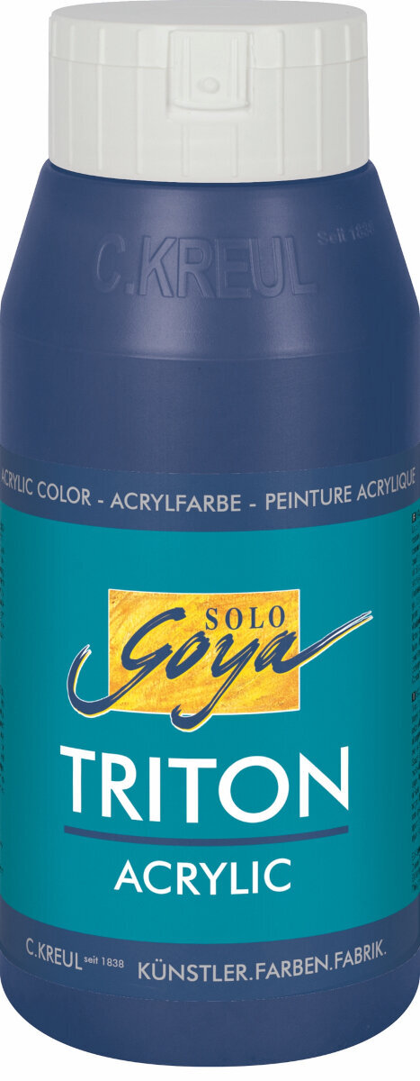 Acrylic Paint Kreul Solo Goya Acrylic Paint 750 ml Dark Blue