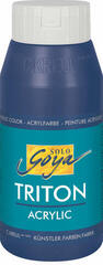 Akrylová farba Kreul Solo Goya Triton Akrylová farba Dark Blue 750 ml 1 ks