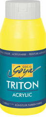 Acrylic Paint Kreul Solo Goya Triton Acrylic Paint Fluorescent Yellow 750 ml 1 pc