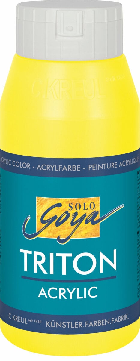 Peinture acrylique Kreul Solo Goya Triton Peinture acrylique Citron 750 ml 1 pc