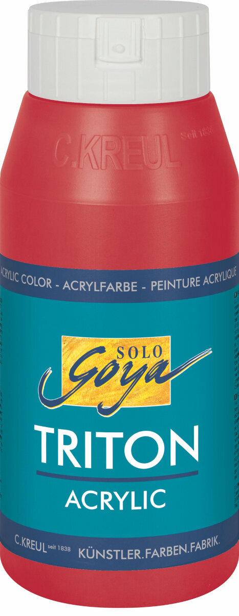 Acrylic Paint Kreul Solo Goya Acrylic Paint 750 ml Carmine Red