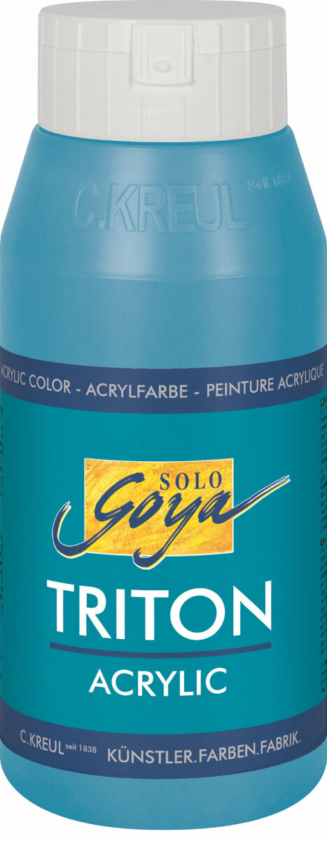 Colore acrilico Kreul Solo Goya Colori acrilici 750 ml Turquoise Blue