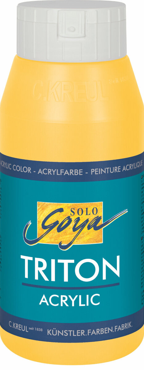 Peinture acrylique Kreul Solo Goya Peinture acrylique 750 ml Cadium Yellow