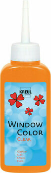 Βαφή για Γυαλί Kreul Window Color Clear 80 ml Πορτοκαλί - 1