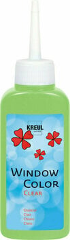 Vopsea pentru sticla Kreul Window Color Clear 80 ml Light Green - 1