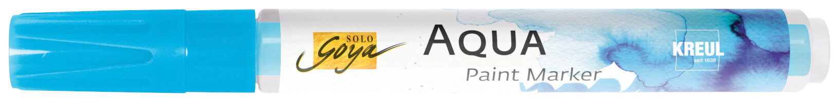 Marcador Kreul Aqua Aqua Paint Marker Cyan 1 un.
