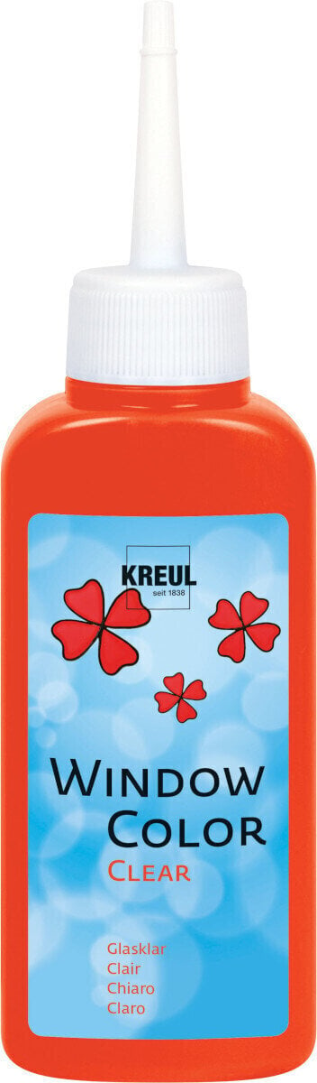 Glass Paint Kreul Window Color Clear 80 ml Red