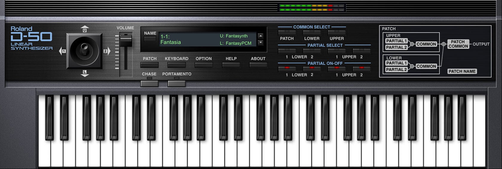 Logiciel de studio Instruments virtuels Roland D-50 Key (Produit numérique)