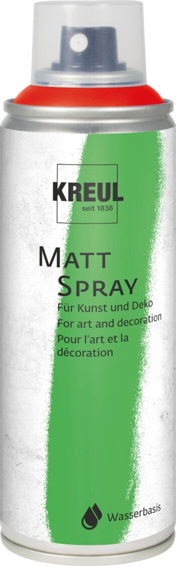 Tinta em spray Kreul Matt Spray 200 ml Brilliant Red