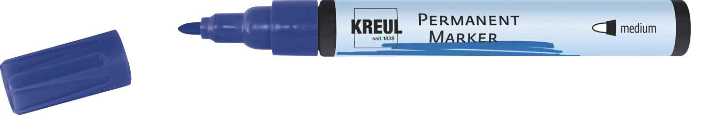 Marker Kreul Permanent 'M' Permanent Marker Blue 1 pc