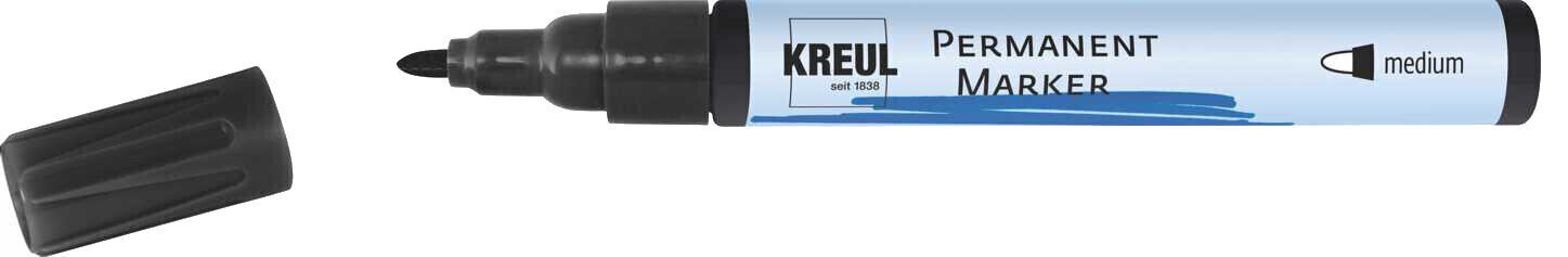 Marker Kreul Permanent 'M' Permanent Marker Black 1 pc