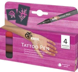 Marker Kreul Tattoo Aufsatzset Tribals 4 Stck