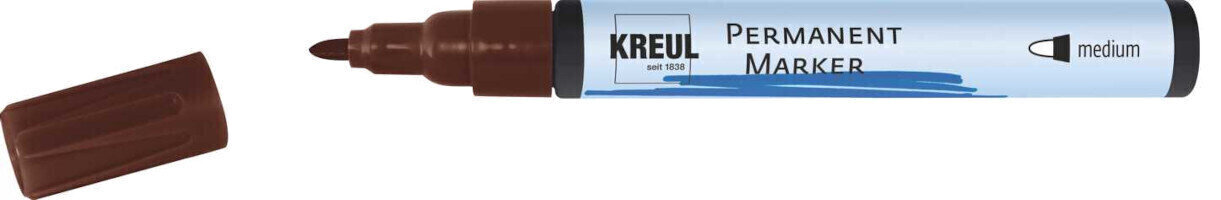 Marcador Kreul Permanent 'M' Marcadores Dark Brown 1 un.