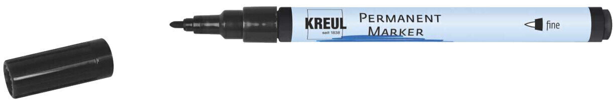 Μαρκαδόρος Kreul Permanent 'F' Ανεξίτηλος μαρκαδόρος Μαύρο 1 τεμ.