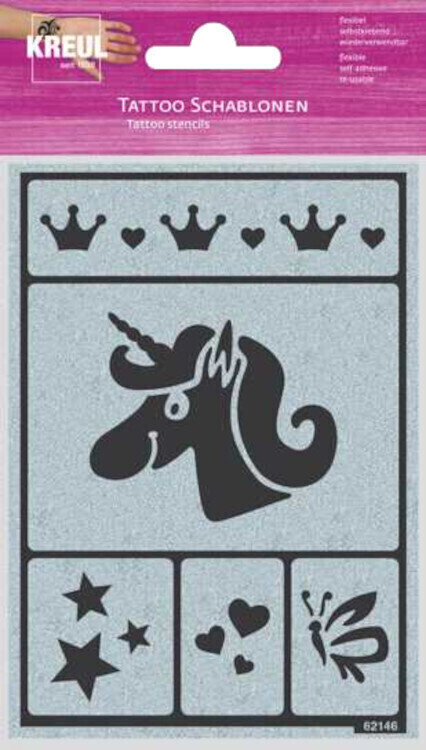 Marqueur Kreul Tattoo Stencil Pochoir pour tatouage Fairytale Dream 1 pc