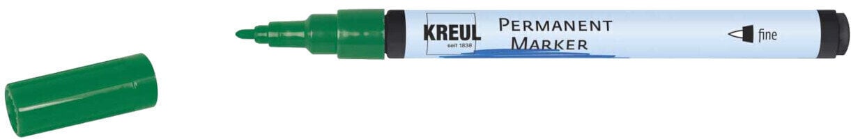 Merkintäkynä Kreul Permanent 'F' Permanent Marker Green 1 kpl