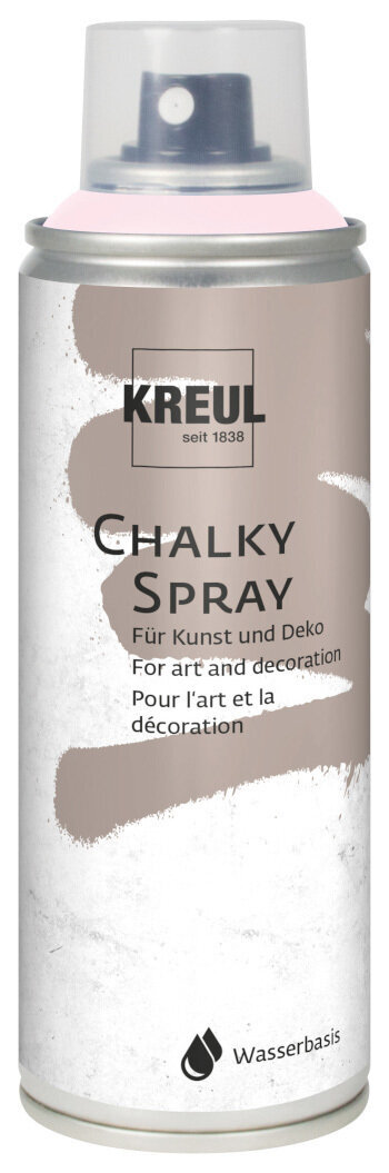 Spray cu vopsea
 Kreul Chalky Spray 200 ml Mademoiselle Rosé